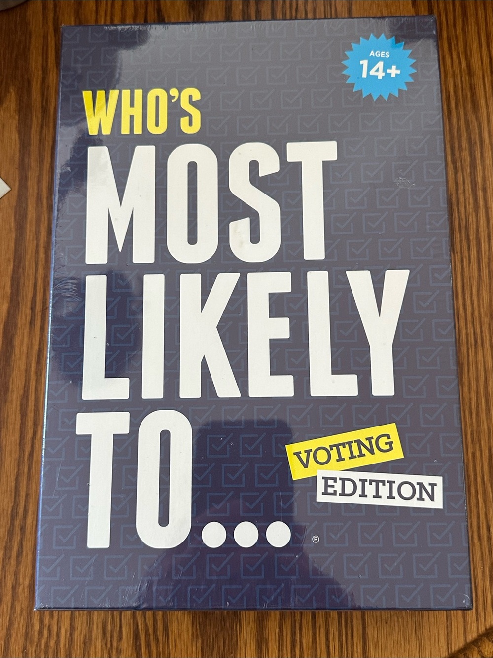 Who's Most Likely To... Voting Edition Party Game - Unopened NWT